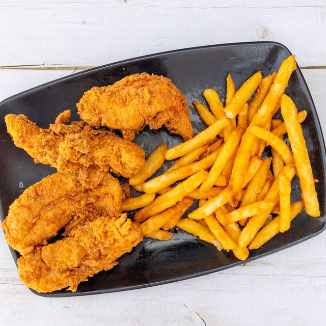 Fried Chicken Tender Basket.